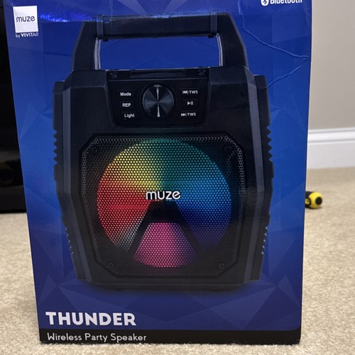 Muze portable black boombox - portable,